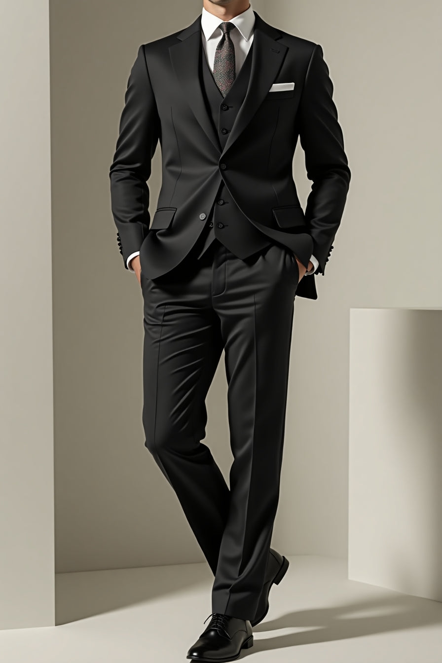 A005: Luxury aristocratic men's clothing set